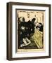 Three Policemen Bring a Man Beaten Black and Blue into the Police Station-F?lix Vallotton-Framed Giclee Print