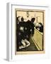 Three Policemen Bring a Man Beaten Black and Blue into the Police Station-F?lix Vallotton-Framed Giclee Print