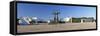 Three Powers Square, Brasilia, Federal District, Brazil-Ian Trower-Framed Stretched Canvas