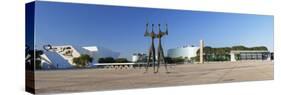 Three Powers Square, Brasilia, Federal District, Brazil-Ian Trower-Stretched Canvas