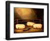 Three Prize Pigs Outside a Sty-null-Framed Giclee Print