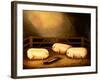 Three Prize Pigs Outside a Sty-null-Framed Giclee Print