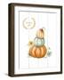 Three Pumpkins-Patricia Pinto-Framed Art Print