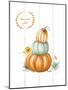 Three Pumpkins-Patricia Pinto-Mounted Art Print