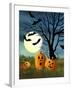 Three Pumpkins-Debbi Wetzel-Framed Giclee Print