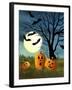 Three Pumpkins-Debbi Wetzel-Framed Giclee Print