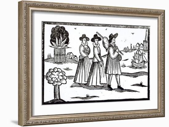 Three Puritans-null-Framed Giclee Print