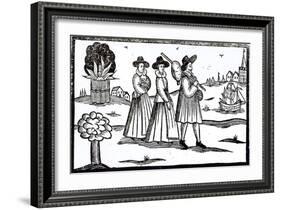 Three Puritans-null-Framed Giclee Print