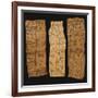 Three Pygmy Bark Paintings-null-Framed Giclee Print