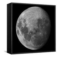 Three Quarter Moon-Stocktrek Images-Framed Stretched Canvas