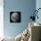 Three Quarter Moon-Stocktrek Images-Framed Stretched Canvas displayed on a wall