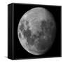 Three Quarter Moon-Stocktrek Images-Framed Stretched Canvas