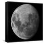 Three Quarter Moon-Stocktrek Images-Framed Stretched Canvas