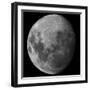 Three Quarter Moon-Stocktrek Images-Framed Photographic Print