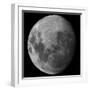 Three Quarter Moon-Stocktrek Images-Framed Photographic Print