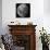 Three Quarter Moon-Stocktrek Images-Photographic Print displayed on a wall