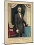 Three-Quarter Portrait of Abraham Lincoln-null-Mounted Giclee Print