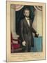 Three-Quarter Portrait of Abraham Lincoln-null-Mounted Giclee Print