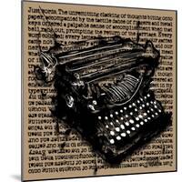 Three-Quarter Typewriter-Roderick E. Stevens-Mounted Giclee Print