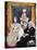 Three Queens - Collage Portraits of Queen Victoria, Alexandra and Mary-null-Stretched Canvas
