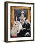 Three Queens - Collage Portraits of Queen Victoria, Alexandra and Mary-null-Framed Giclee Print