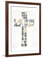 Three Quote Cross Too-Milli Villa-Framed Art Print