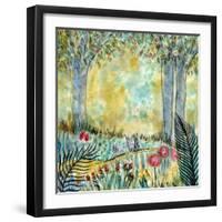 Three Rabbits-Wyanne-Framed Giclee Print