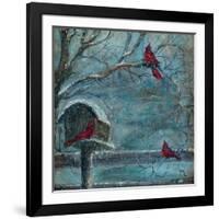 Three Reds-Jodi Monahan-Framed Art Print