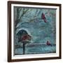 Three Reds-Jodi Monahan-Framed Art Print