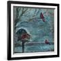 Three Reds-Jodi Monahan-Framed Art Print