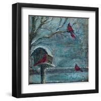 Three Reds-Jodi Monahan-Framed Art Print