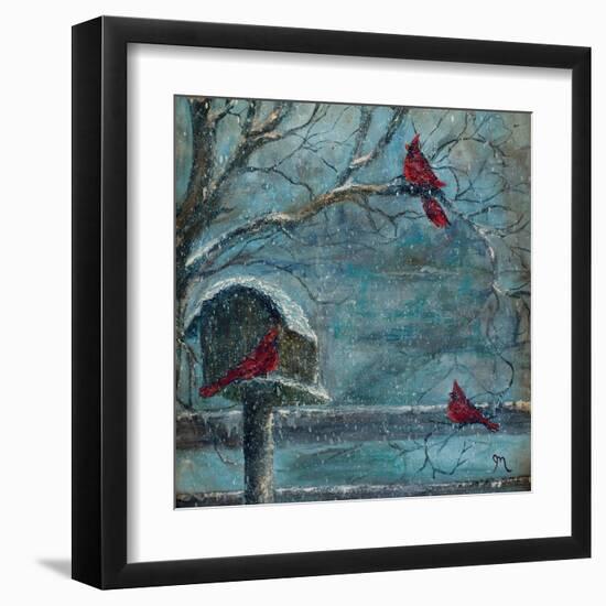 Three Reds-Jodi Monahan-Framed Art Print