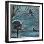 Three Reds-Jodi Monahan-Framed Art Print