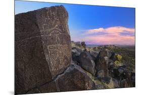 Three Rivers Petroglyph Site, Blm, New Mexico, Usa-Christian Heeb-Mounted Photographic Print