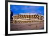 Three Rivers Stadium on Ohio River, Cincinnati, OH-null-Framed Photographic Print