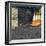 Three Road Cones-Clive Nolan-Framed Premium Photographic Print