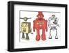 Three Robots-Paul McCreery-Framed Art Print