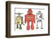 Three Robots-Paul McCreery-Framed Art Print