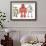 Three Robots-Paul McCreery-Framed Giclee Print displayed on a wall