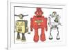 Three Robots-Paul McCreery-Framed Giclee Print