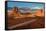 Three Rocks in the Monument Valley.-lucky-photographer-Framed Stretched Canvas