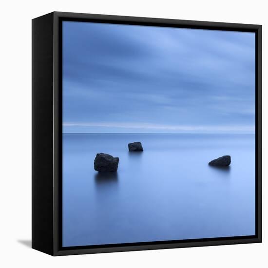 Three Rocks-Doug Chinnery-Framed Stretched Canvas