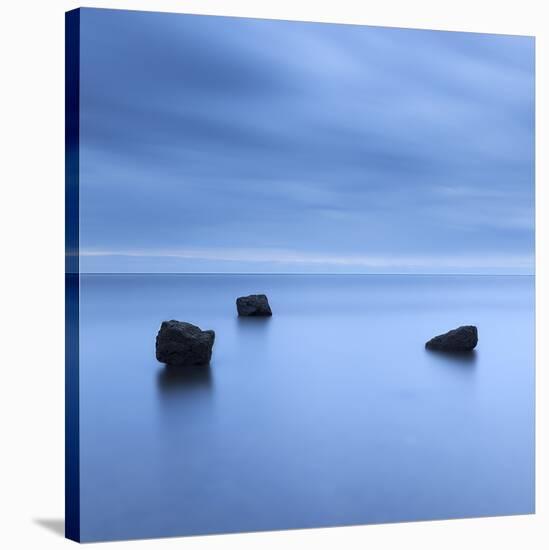 Three Rocks-Doug Chinnery-Stretched Canvas