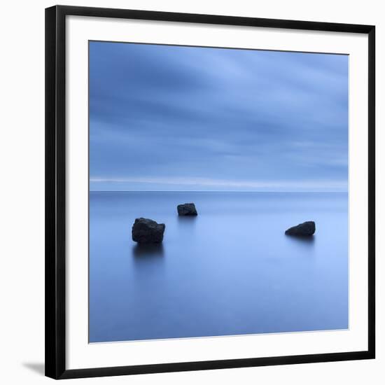 Three Rocks-Doug Chinnery-Framed Photographic Print