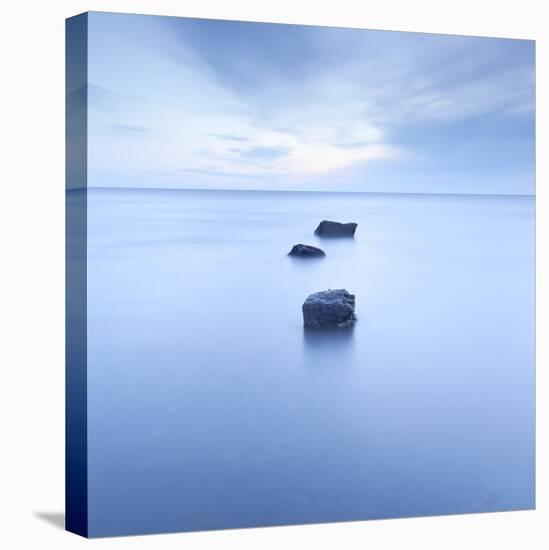 Three Rocks-Doug Chinnery-Stretched Canvas