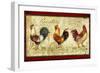 Three Roosters-Viv Eisner-Framed Premium Giclee Print