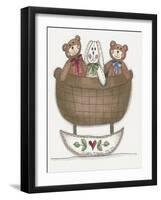 Three’s a Crowd-Debbie McMaster-Framed Giclee Print