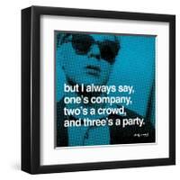 Three's a Party-null-Framed Giclee Print