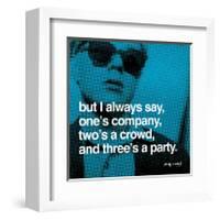 Three's a Party-null-Framed Giclee Print