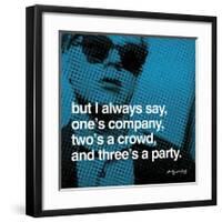 Three's a Party-null-Framed Giclee Print